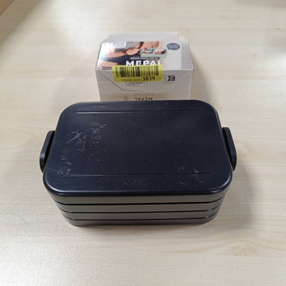 294371 - MEPAL Bento Drekabox Take A Break Midi - Kuti Drekash me Kapacitet 900 ml - Nordic Black