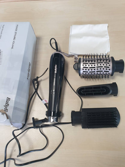 297948 - BABYLISS AS128E Furçë tharëse flokësh shumëfunksionale Style Smooth 1000, 1000W, funksion jonik, për tharje dhe stilim