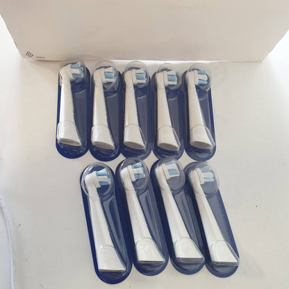 300320 - ORAL-B Koka Furçash Zëvendësuese iO Ultimate Clean, Koka Furçash Dhëmbësh ORIGJINALE për Furçat Elektrike të Dhëmbëve Oral-B iO, të Bardha, 9 copë