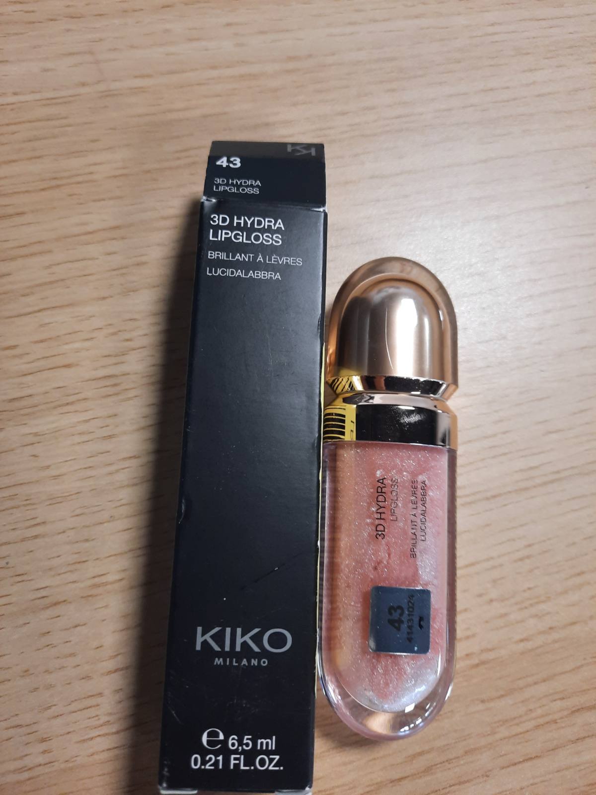 301137 - KIKO MILANO Shkëlqyes buzësh 3D Hydra Lipgloss 43 - Edicion i kufizuar | Shkëlqyes buzësh hidratues me efekt 3D