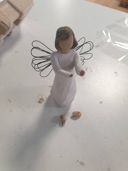 183787 - ENESCO Figurinë Willow Tree, Engjëll i Shpresës, Material: Poliresin