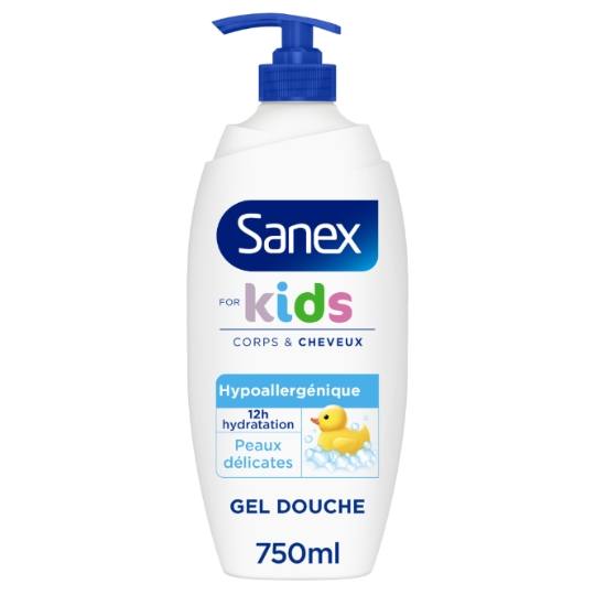 298316 - Xhel dushi për fëmijë për trupin dhe flokët SANEX.
