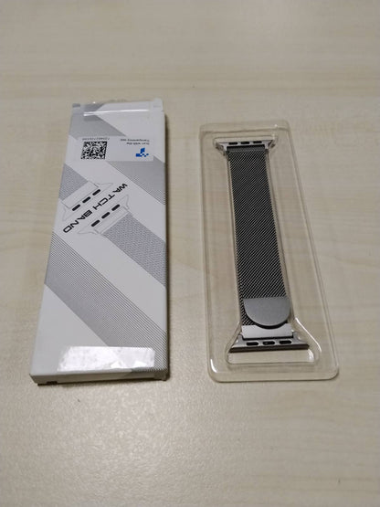 299864 - EPULY Rrip zëvendësues Milanese për Apple Watch 46mm 45mm 44mm 42mm 49mm 41mm 40mm 38mm, Rripa metalikë magnetikë prej çeliku inox