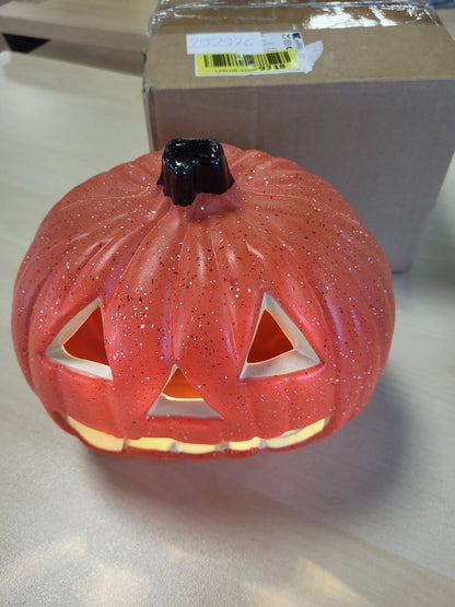 292976 - TOYVIAN Dekorime Fenerësh Kungulli për Halloween, Drita LED, Furnizime për Festa, Dekorim i Mbrojtur me Bateri për Kopsht, Verandë, Derë të Përparme, Tavolinë