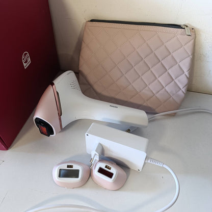 274812  - PHILIPS Lumea IPL 9900 Seria - Pajisje IPL për heqjen e qimeve, deri në 2 vjet lëkurë të butë, 2 aksesorë për trupin dhe fytyrën, pa tel