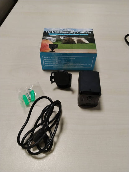 299037 - UCOCARE Kamera Mini Mbikëqyrjeje 4G LTE me Kartë SIM, Bateri 5200mAh, HD Portative, Kënd Shikimi 160°, Shikim Natën HD, Detektim Lëvizjeje me IA