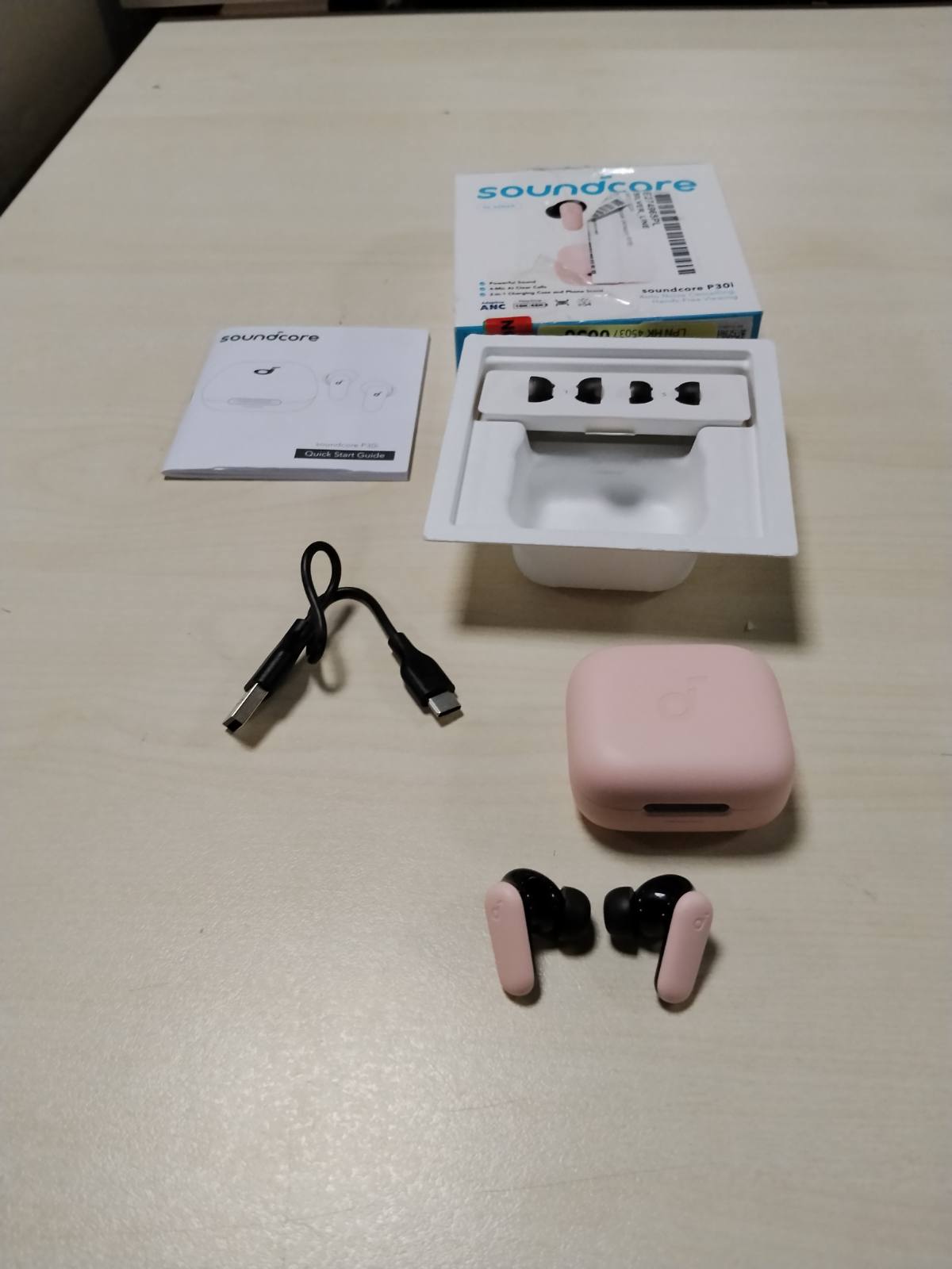 299623 - ANKER Kufje Soundcore P30i me Anulim Zhurmash, Bas i Fuqishëm, Kohë Luajtjeje 45 orë, IP54, Bluetooth 5.4, Kontroll Aplikacioni