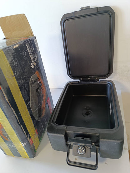322261 - BURG-WÄCHTER Kuti dokumentesh zjarrduruese, e kyçshme, me vidë, plastike zjarrdurues, DIN A4, FP 22 K, 10.5 kg, e zezë