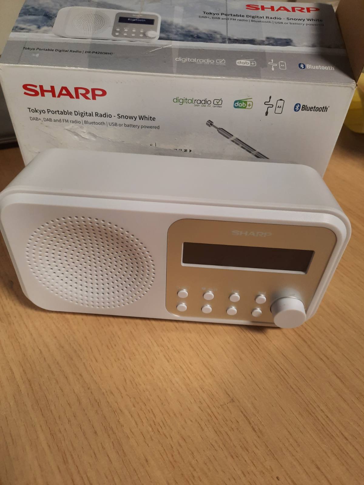 231334 - TOKYO Radio Dixhitale Portative – E Bardhë si Bora.