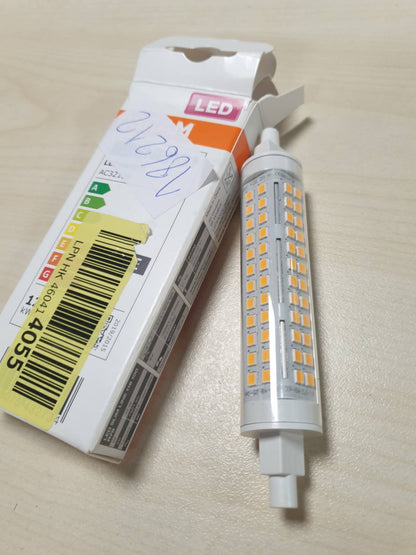 186212 - OSRAM Llambë me Tub LED, Baza R7s, 12W (ekuivalent i 100W), E Bardhë e Ngrohtë (2700K)