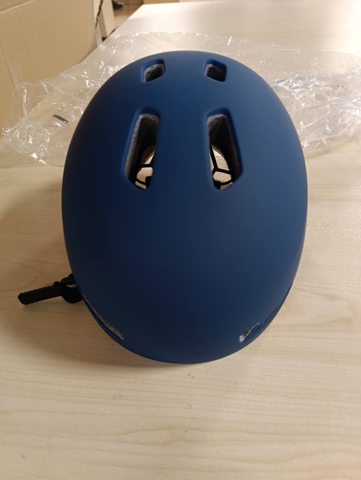 292447 - ALPINA Helmetë biçiklete HAARLEM urbane e fortë, individualisht e rregullueshme dhe e lehtë për të rritur, ngjyrë blu marine, 52-57 cm