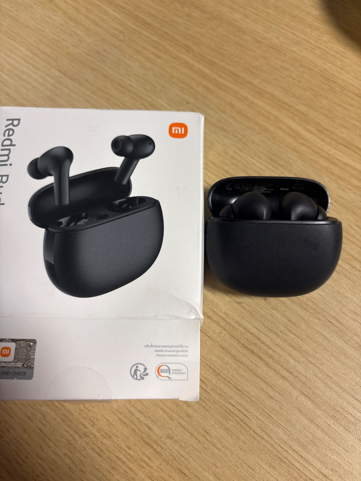 266494 - XIAOMI Kufje Redmi Buds 4 Active, Bluetooth 5.3, pa tel, bas i fuqishëm, kontroll inteligjent me prekje, jetëgjatësi baterie deri në 28 orë, e zezë