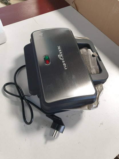 162687 - PROFICOOK® Makinë për Përgatitjen e Sanduiçëve dhe Feta Buke XXL, Toster Elektrik me Pjata Panini Ekstra të Mëdha, Me Shtresë Jo Ngjitëse, Fuqi 900W, Model PC-ST 1092