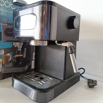 288236 - CECOTEC Makinë Espresso Power Espresso 20, Presion 20 Bar, Avull i rregullueshëm, përgatitje të ftohtë, Makinë Espresso dhe Kapuçino