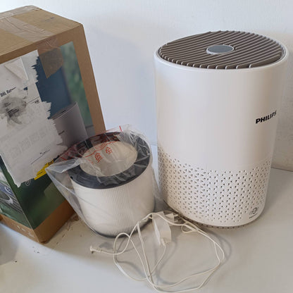 288257 - PHILIPS Pastrues ajri Seria 600 – Ultra i qetë – Filtri HEPA – Largon 99.97% të ndotësve – Për dhoma deri në 44m² – I bardhë (AC0650/10)