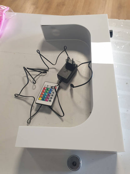 221097 - VGAZER Stendë ekspozimi për këpucë me levitim magnetik, 16 ngjyra, rrotullim automatik 360°