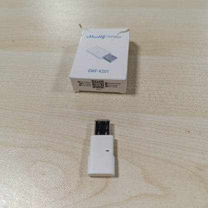 276844 - SHELLY Porta e Gjurmëve BLU | Bluetooth Wi-Fi | Dongle USB-A | Automatizimi i Shtëpisë | I pajtueshëm me Alexa dhe Google Home | Aplikacioni iOS dhe Android | Pa tel | Përsëritës Wi-Fi | Nuk kërkohet qendër