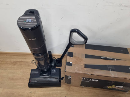 288056 - Dreame H12 Pro Fshesë me korrent pa tel inteligjente për tharje dhe tharje me ajër të ngrohtë, Pastrim skajesh, Rezervuar uji 900 ml, Kohëzgjatje pune 35-minutëshe, Ekran LED