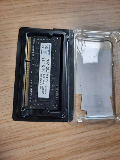 299865 - Modul memorieje 4GB DDR3 RAM 1600MHz SODIMM për laptop, notebook, MacBook