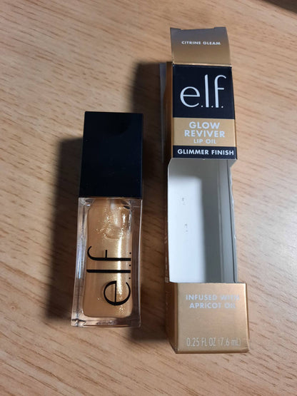 297534 - ELF Vaj buzësh Glow Reviver, vaj ushqyes për buzë, me vaj jojoba, vegan dhe pa mizori
