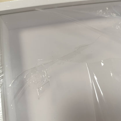 185966 - ROMON Kornizë 3D me Hije të Thellë, Dimensione 31.5x23cm, Mundësi E Vendosjes së Objekteve Fotografike deri në 3cm, Material Akrilik Transparent, E Përshtatshme për Lule Suvenire, Ngjyrë e Bardhë