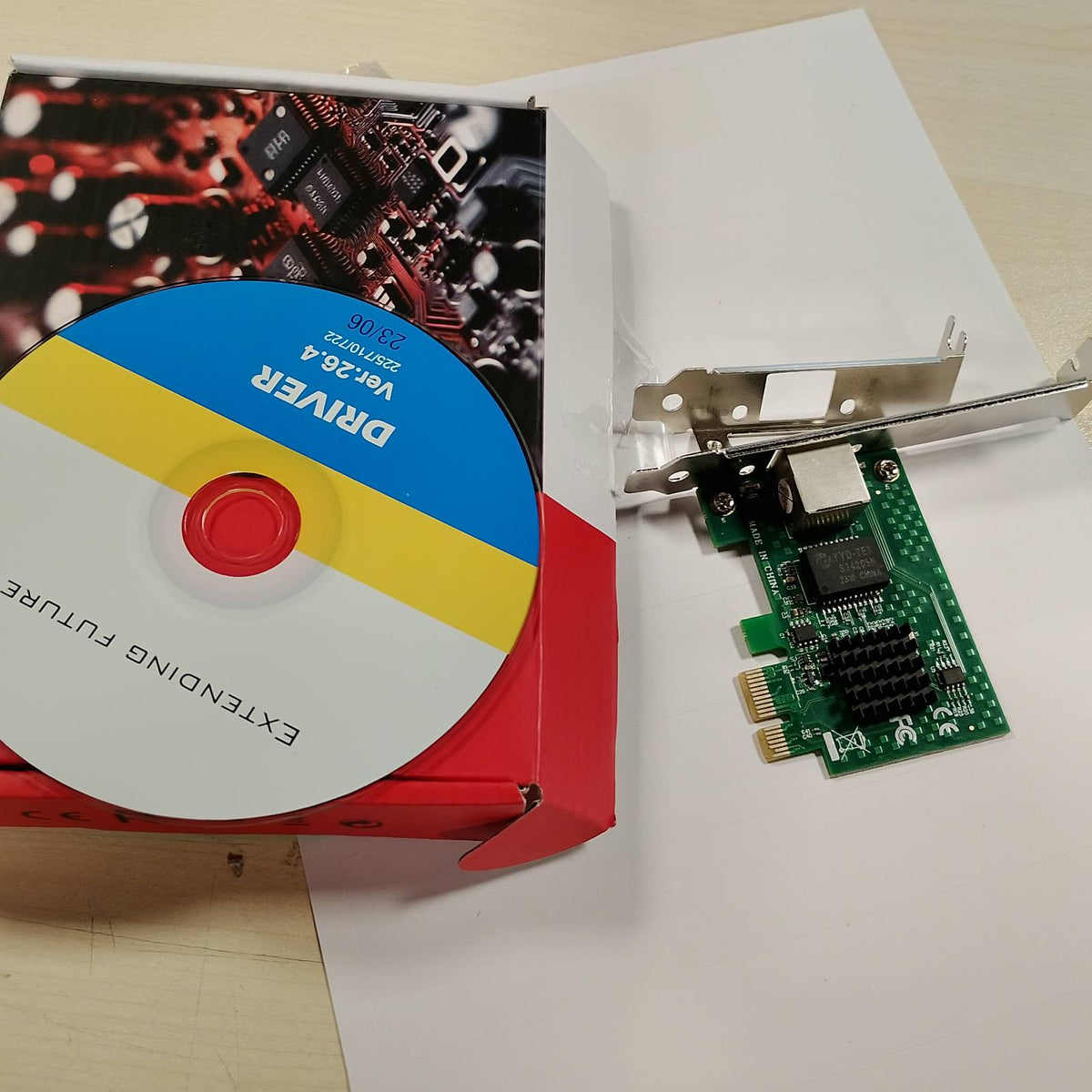 299615 - KALEA-INFORMATIQUE Kartë Kontrolluesi PCIe 2.5 Gigabit Ethernet 10/100/1000/1G/2.5G me Lidhës RJ45 dhe Çipset Intel I225