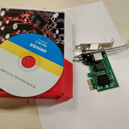 299615 - KALEA-INFORMATIQUE Kartë Kontrolluesi PCIe 2.5 Gigabit Ethernet 10/100/1000/1G/2.5G me Lidhës RJ45 dhe Çipset Intel I225