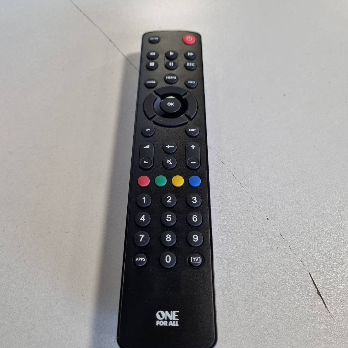 296126 - CONTOUR Telekomandë universale TV, Kontroll i TV/Smart TV, URC1210, e zezë