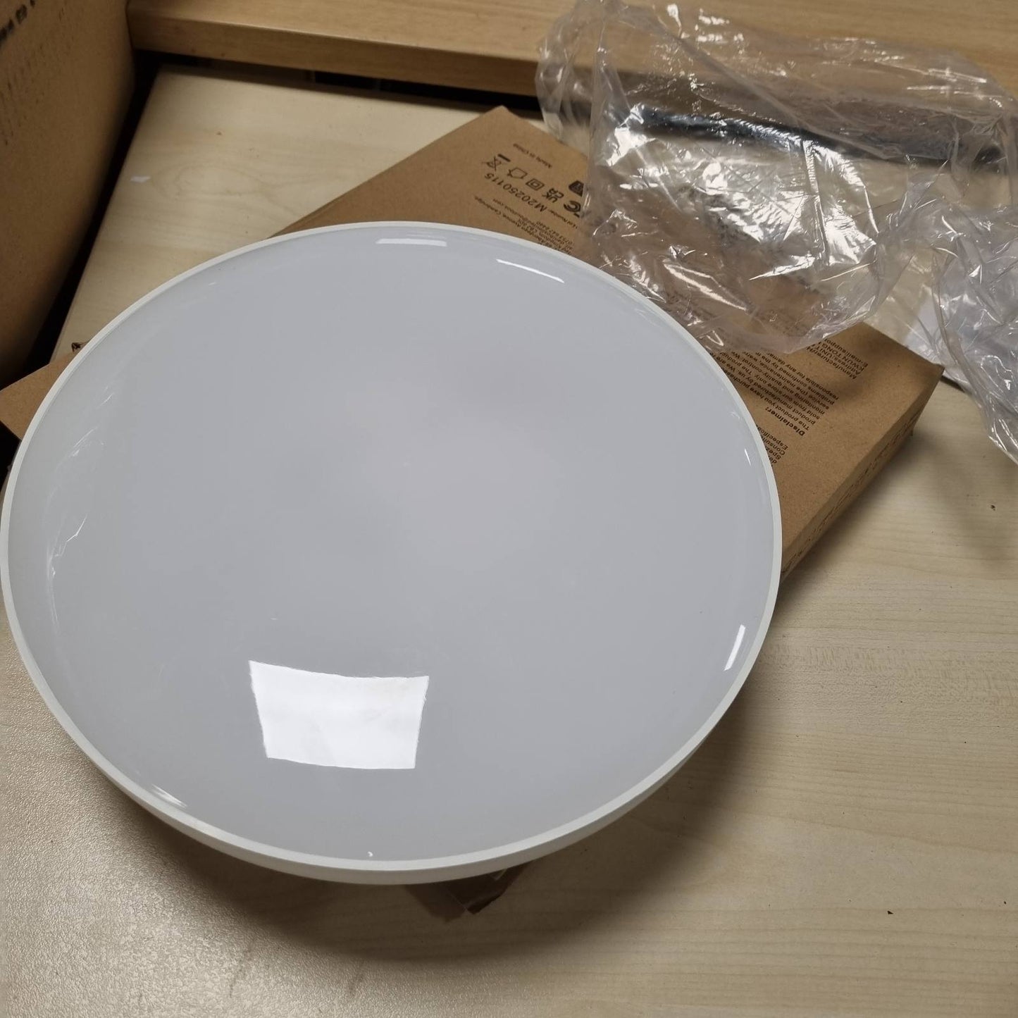 184349 - LED Llambë tavani 24W me errësim dhe telekomandë, RGB që ndryshon ngjyrën, design i rrumbullakët dhe i sheshtë, 3000K-6500K, 2400LM, Përshtatshme për dhomë gjumi, kuzhinë, dhomë ndenjeje, korridor, ballkon, banjo, dhomë ngrënieje