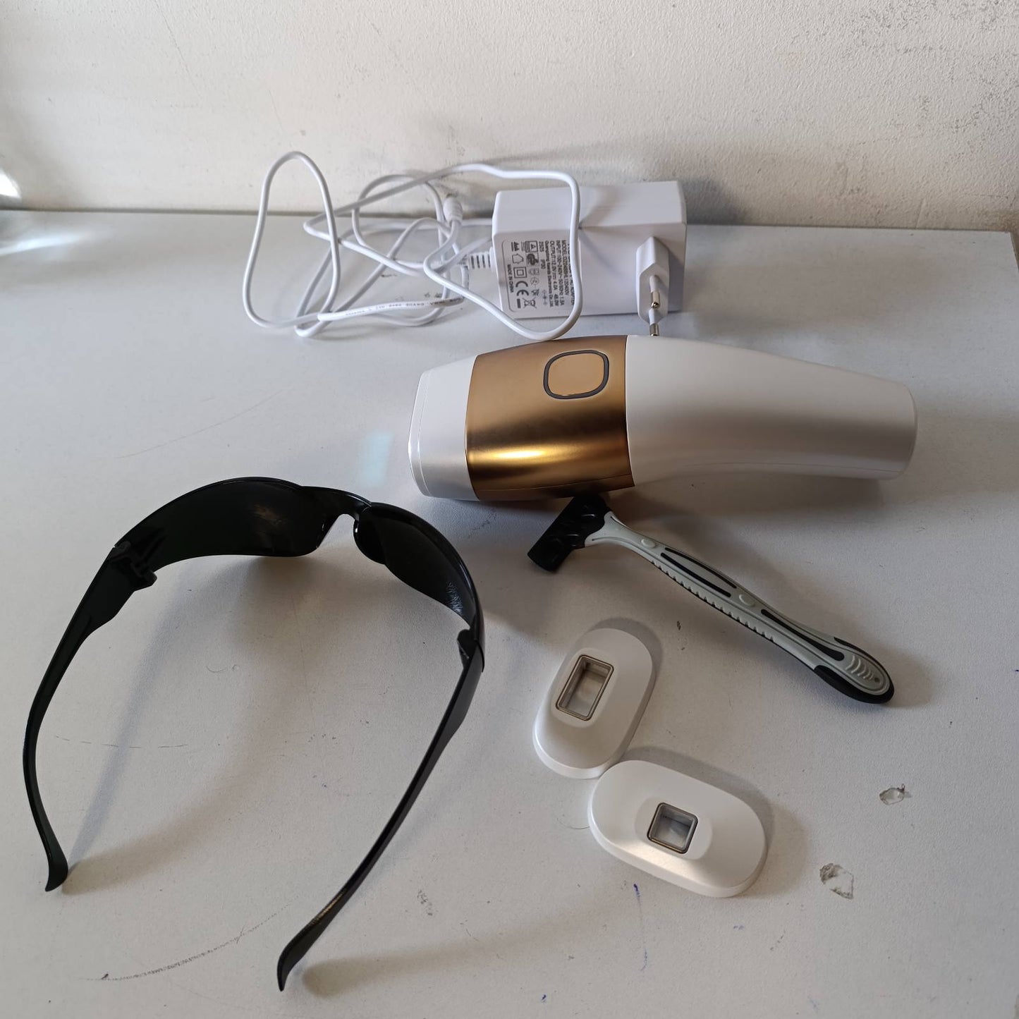274983 - Pajisje IPL për heqjen e qimeve, pa dhimbje, me sistem ftohjeje me akull, për gra/burra, bikini, trup, këmbë, sqetulla