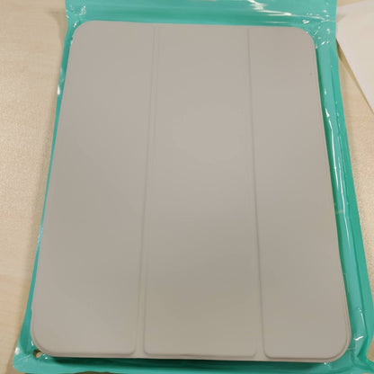 299874 - HMTDIYOU Mbulesë për iPad 9, 8, Gjenerata e 7-të, Mbulesë me Mbajtëse Lapsi për iPad 9/8/7 2021/2020/2019 10.2 inç, Mbulesë Mbrojtëse prej Silikoni të Butë, Gjumë/Zgjim Automatik, Gri