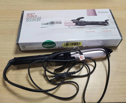 271339 - BABYLISS Hekur Kaçurrelash 32mm Satin Touch, 10 Temperatura, Ngrohje e Shpejtë, e Zezë dhe Rozë, C332E