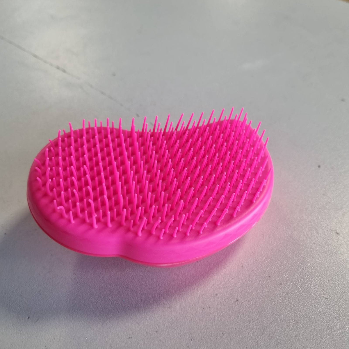 300933 - TANGLE TEEZER Furçë flokësh Original Detangling - Furçë për flokë të lagur dhe të thatë - Me fije të dyfishta për të hequr nyjet dhe për të zvogëluar këputjen e flokëve - Flluska rozë