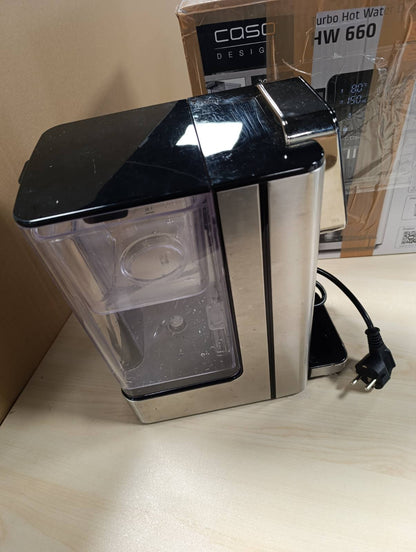 162094 - CASO HW 660 - Dispensator Uji i Nxehtë 2.7L, Temperaturë 40-100°C, Kursim Energjie deri në 50% në Krahasim me Kazanët Elektrikë, i Përshtatshëm për Ushqim për Foshnjë