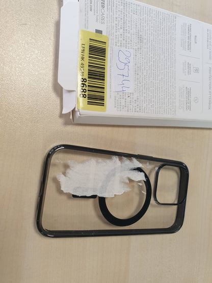 295744 - OTTERBOX Seria e Mbështjellësve Clear me MagSafe për iPhone 16 Pro, Mbrojtëse ndaj goditjeve, ultra e hollë, e testuar 3 herë sipas standardit ushtarak, Grackle