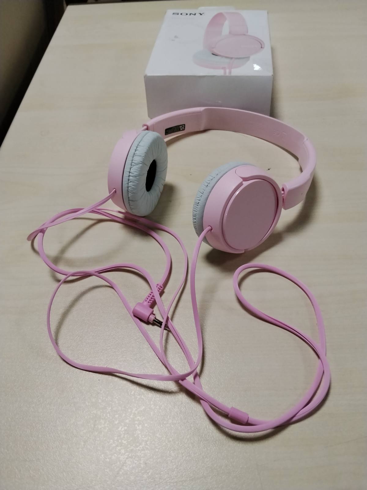 299904 - SONY Kufje të palosshme MDR-ZX110, tingull i fuqishëm, rozë, pesha 25g