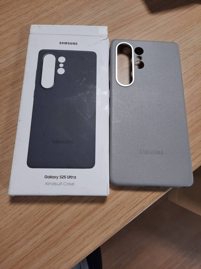 292912 - SAMSUNG Mbrojtëse Kindsuit EF-VS938 për Galaxy S25 Ultra, Mbulesë Telefoni, Rezistente ndaj Gërvishtjeve, Gri