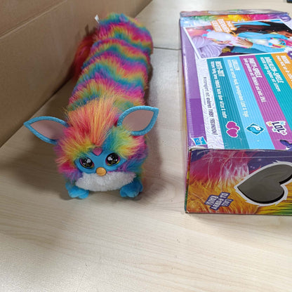 292340 - Lodër pelushi interaktive Furby DJ me muzikë, efekte drite dhe zanore, mbi 1000 kombinime lojërash, për fëmijë 6 vjeç e lart