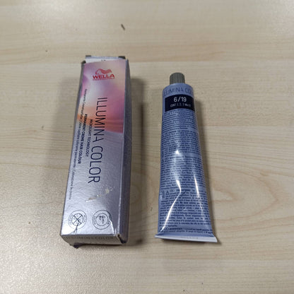 318184 - WELLA PROFESSIONALS Illumina Color Ngjyrë Flokësh Vegane Premium 60 ml, e Përhershme, 6/19 Bjonde e Errët