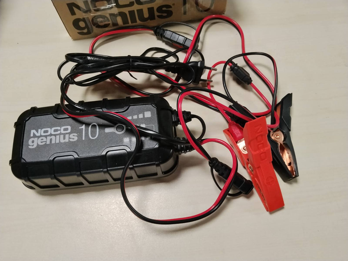 312520 - NOCO Karikues Baterie GENIUS10 10A për Makinë dhe Motoçikletë 6V/12V, Desulfator për Bateri AGM, Litium (LiFePO4) dhe Start-Stop