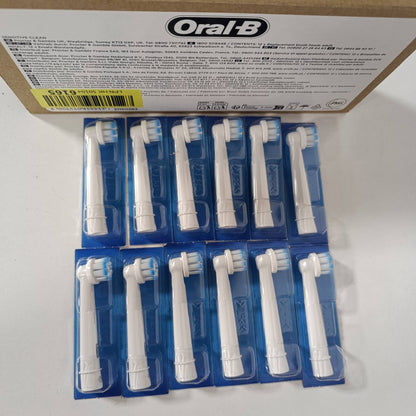 316294 - ORAL-B Koka Furçash Zëvendësuese Pro Sensitive Clean, 12 copë, për furçat elektrike të dhëmbëve Oral-B Pro, të bardha
