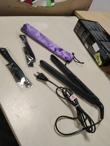 316728 - REMINGTON Pjastër flokësh Pro-Ion, Teknologji me tre jon, Veshje qeramike ultra-turmaline, Ekran LCD, 150-230°C, Funksion për rritjen e temperaturës, S7710