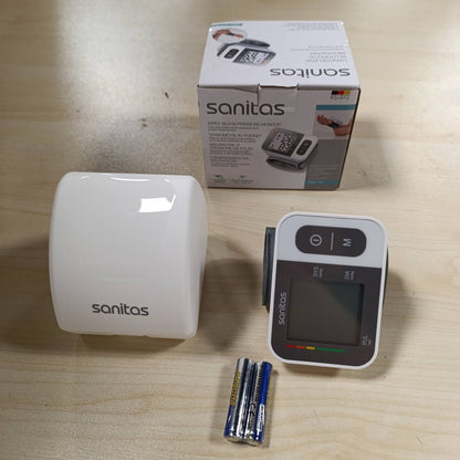 275453 - SANITAS Monitor i tensionit të gjakut SBC 15, për kyçin e dorës, matje automatike e tensionit të gjakut dhe pulsit, funksion paralajmërues për aritmi