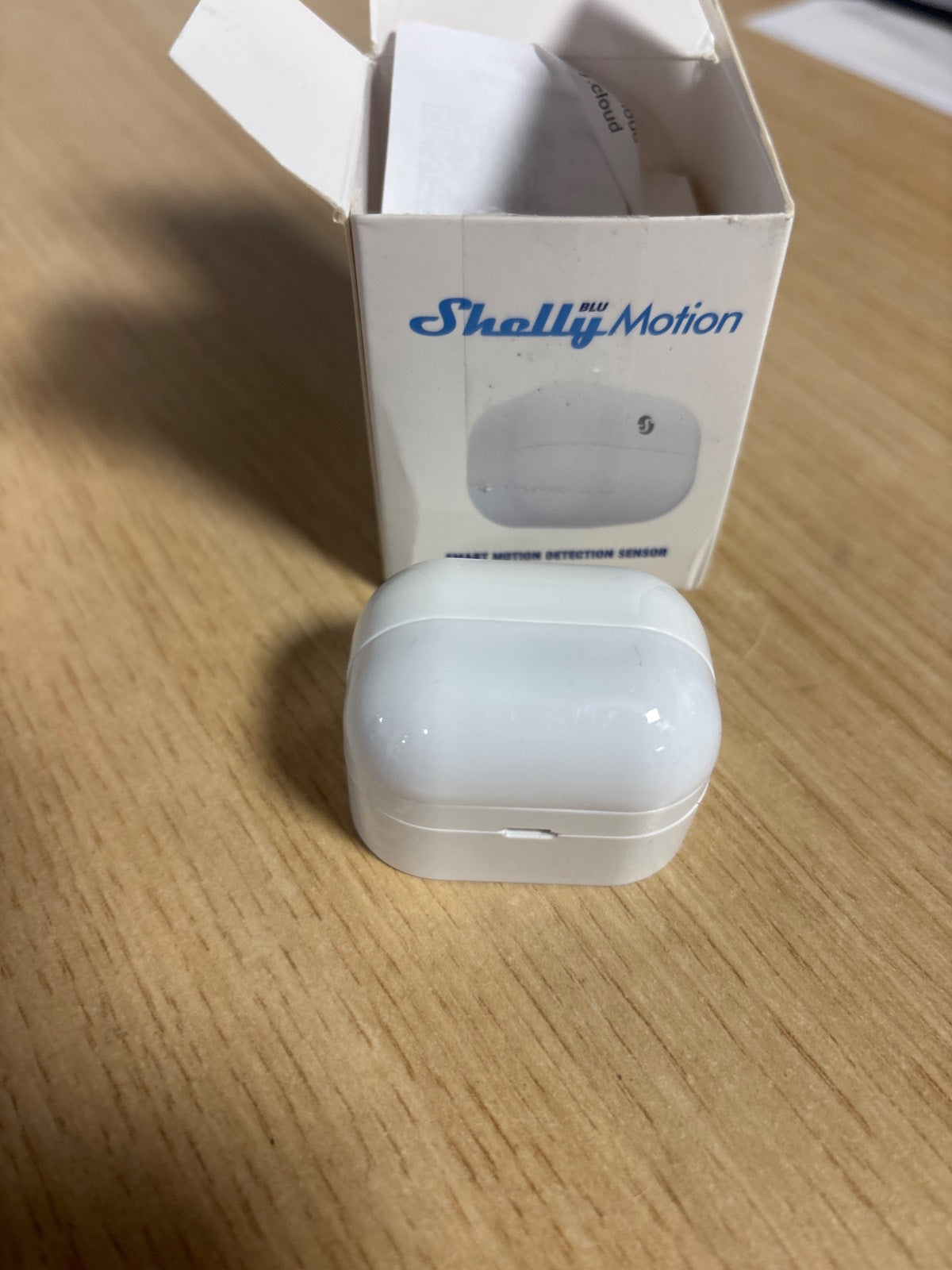 293593 - SHELLY BLU Motion Sensor lëvizjeje Bluetooth me sensor luksi, përgjigje e menjëhershme, automatizim në shtëpi, Alexa dhe Google, kërkohet portë hyrëse, rreze deri në 9 metra