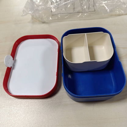 294470 - MEPAL Kuti Dreke për Fëmijë Campus, Kuti Bento me Ndarje dhe Pirun, 750 ml, Pa BPA