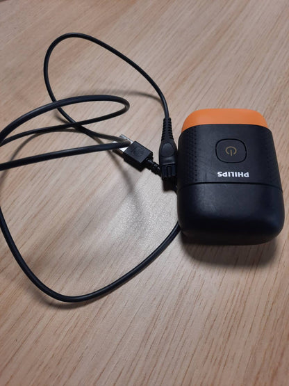 292219 - PHILIPS Makinë rroje Seria 500, elektrike dhe kompakte, ngritje & prerje, tehe precize çeliku, koka lundruese 3D, çantë udhëtimi, Modeli S595/05