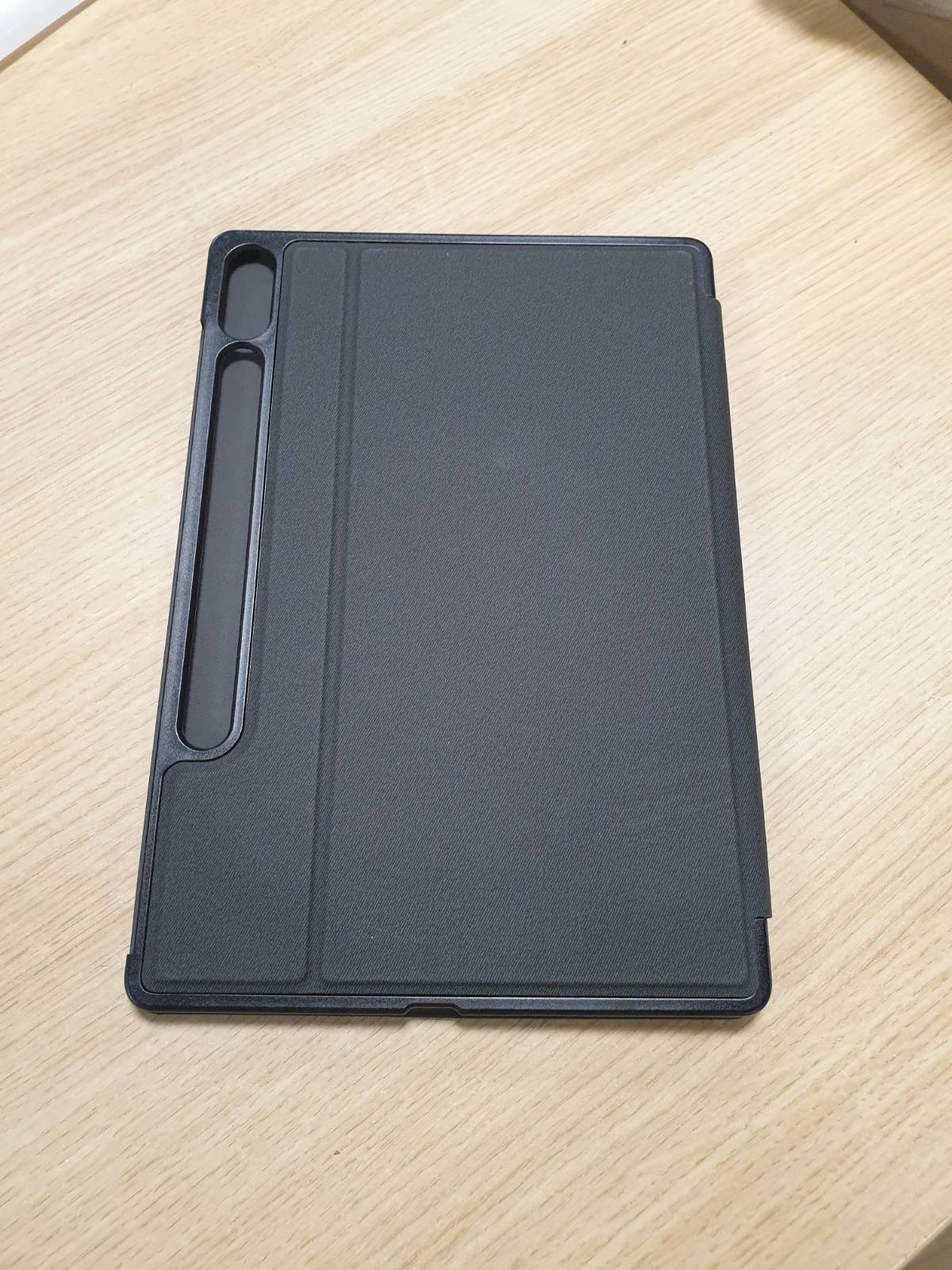 296158 - JETech Mbështjellëse për Samsung Galaxy Tab S10 Plus/Tab S9 Plus 12.4 inç me mbajtëse S Pen, Mbështjellëse mbrojtëse për tablet me mbështetëse të hollë Folio, Shikim në shumë kënde (e zezë grafiti)