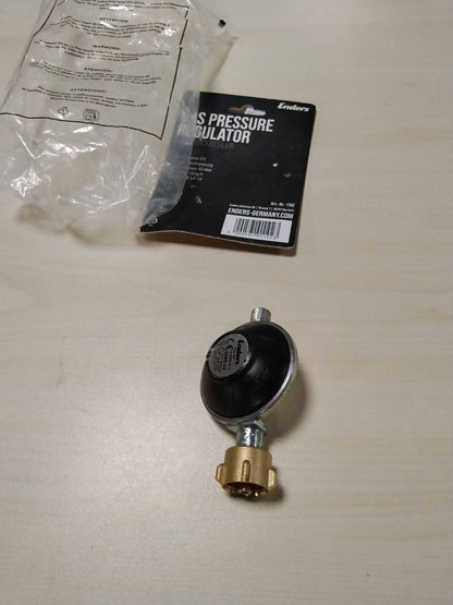289013 - ENDERS Rregullatori i presionit të gazit me mbrojtje nga këputja e tubit EFV 50 mbar, 1.5 kg/orë, lidhje G 1/4" LH, argjend