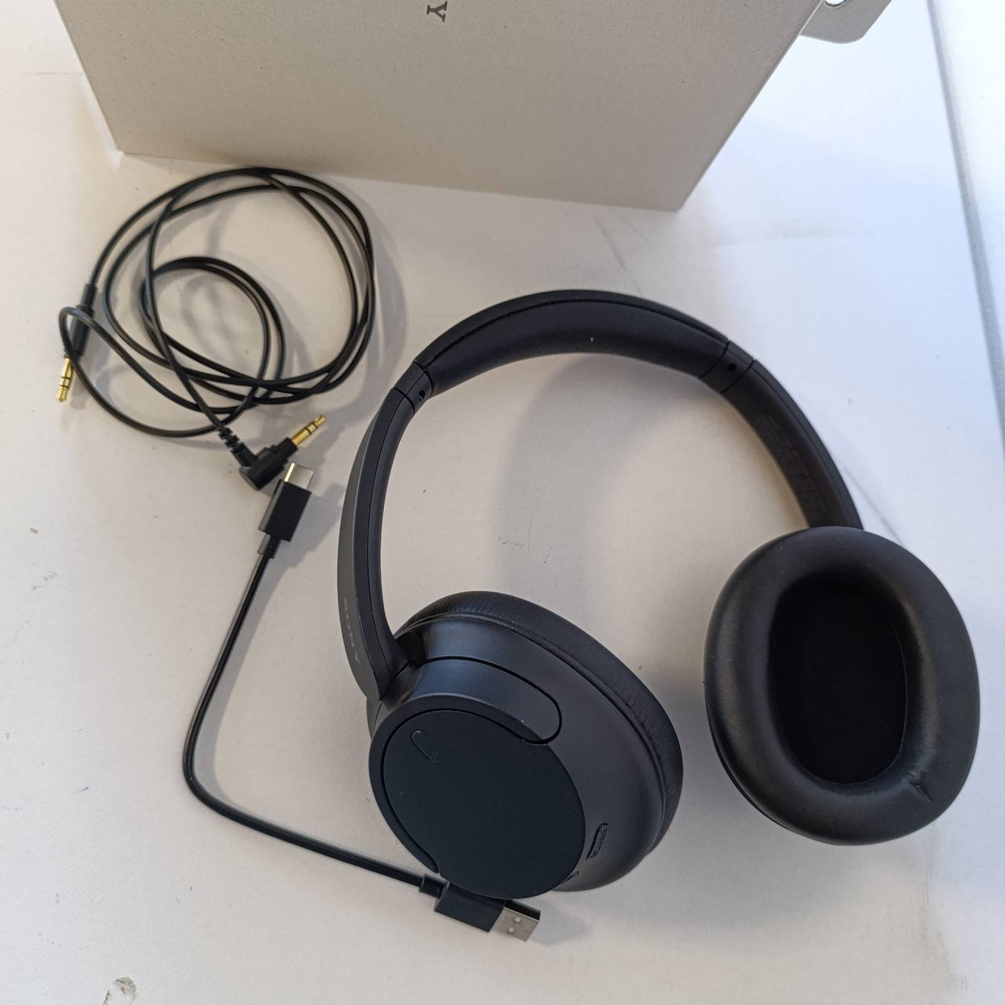 276124 - Sony Kufje Bluetooth WH-CH720N pa tel me anulim zhurmash, Deri në 35 orë jetëgjatësi baterie dhe karikim të shpejtë, të zeza