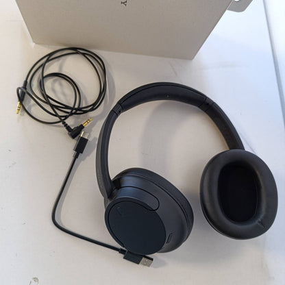 276124 - Sony Kufje Bluetooth WH-CH720N pa tel me anulim zhurmash, Deri në 35 orë jetëgjatësi baterie dhe karikim të shpejtë, të zeza